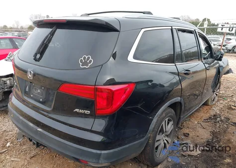 2017 Honda Pilot Ex-L из США, поврежденный, VIN 5FNYF6H52HB043692